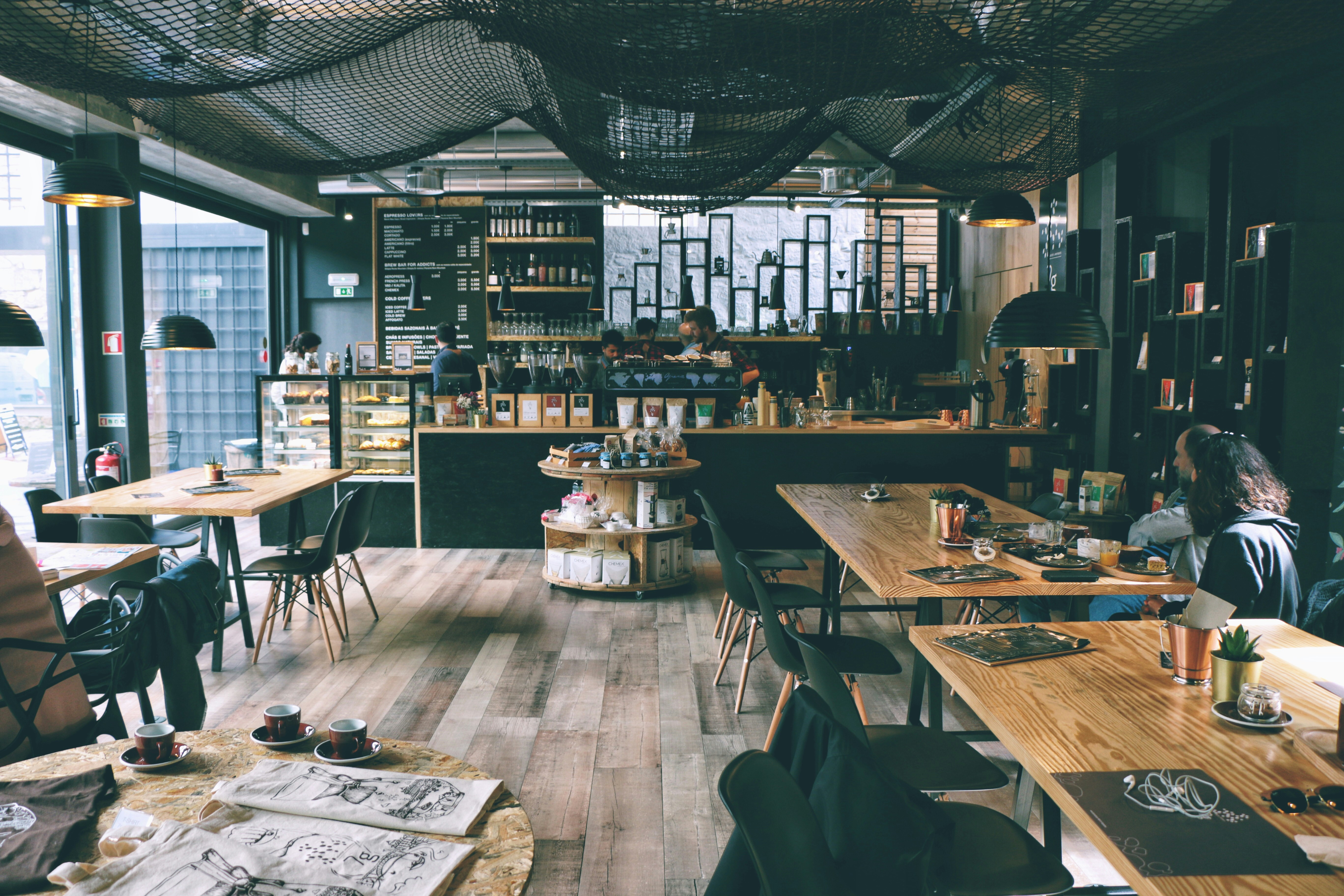 Cafe interior